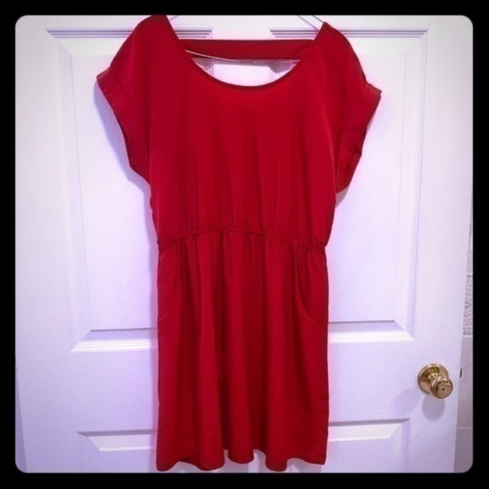 Pink.Rose Red Dress size Large